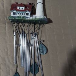 Wind Chimes Light House Florida Theme. 