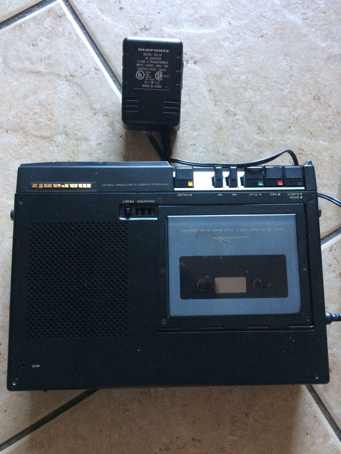 Marantz tape recorder model PMD201 working $150