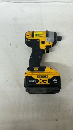 DeWalt 20V XR Impact Driver with 4Ah Battery#53299