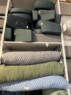 Cooling body pillows & pillows, bedsheets from Costco