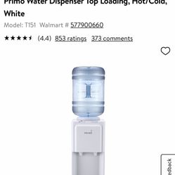 Water Dispenser Primo Hot And Cold