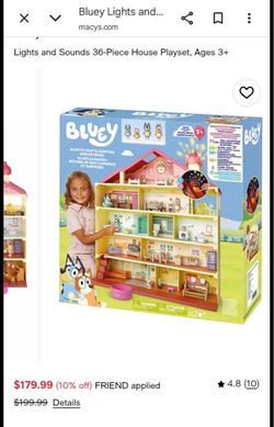 Bluey doll house