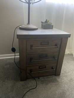 Restoration Hardware End table 