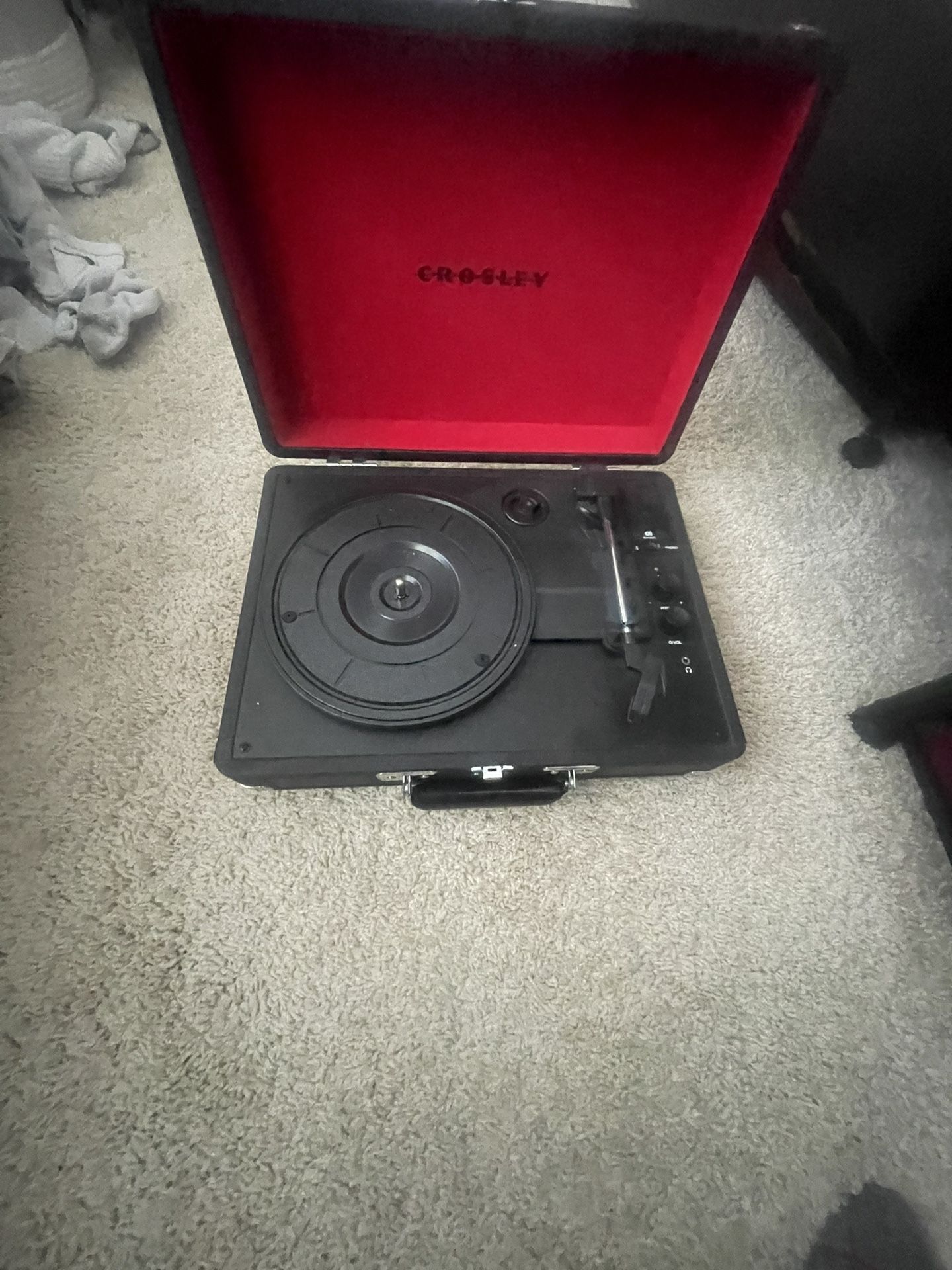 crosley record player