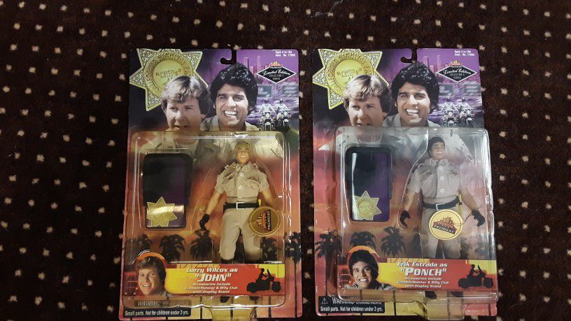 CHIPS TV Show Action Figures 