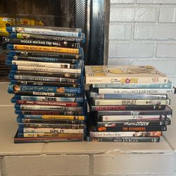 Blue Ray/dvd LOT