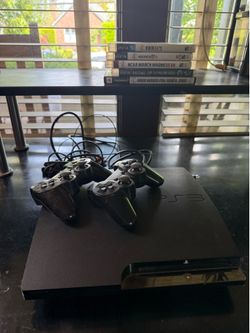 PS3 + controller, games