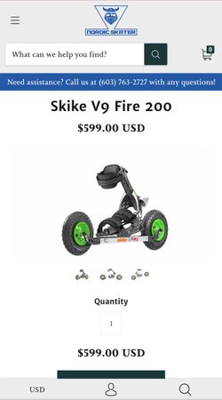 New Cross-country Skates 