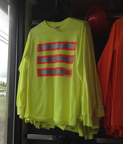 High Visibility Safety Long Sleeve Shirt