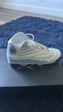 Air Jordan 13 White Grey Sneakers