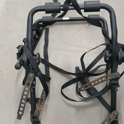 portabicicletas de montaje rápido en baúl Para 2 Bicicletas 