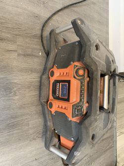 Ridgid radio