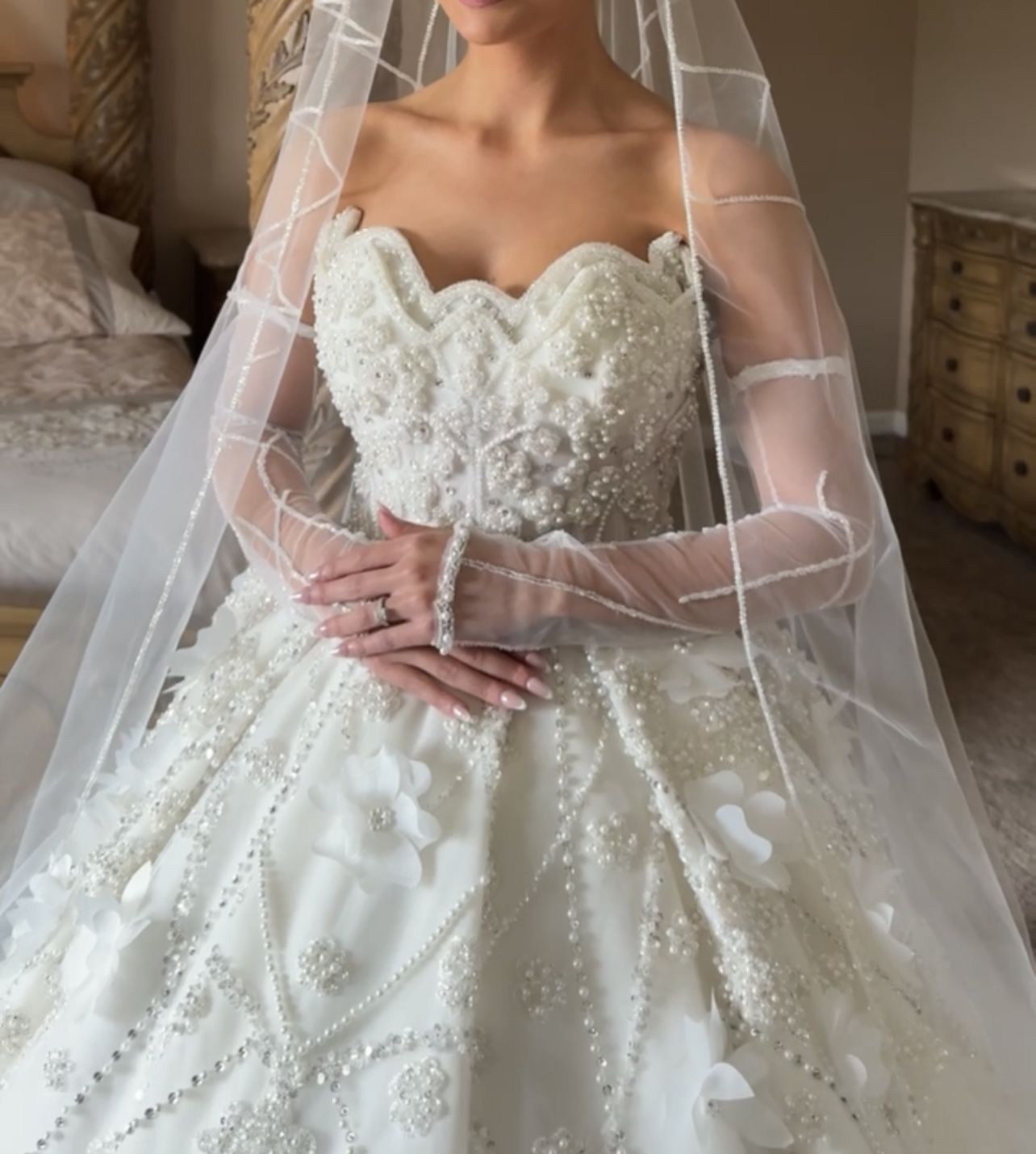 Custom Made Wedding Dress