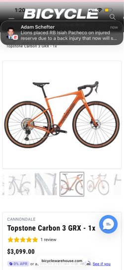 Cannondale carbon gravel bike