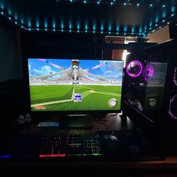 Cyberpower Gaming PC, Ryzen 5600G , 500GB HD, 16GB Memory, Keyboard , Mouse And Headset