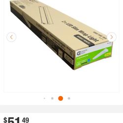 1-Pack 24 in. 2,000 Lumens Integrated LED White Wraparound