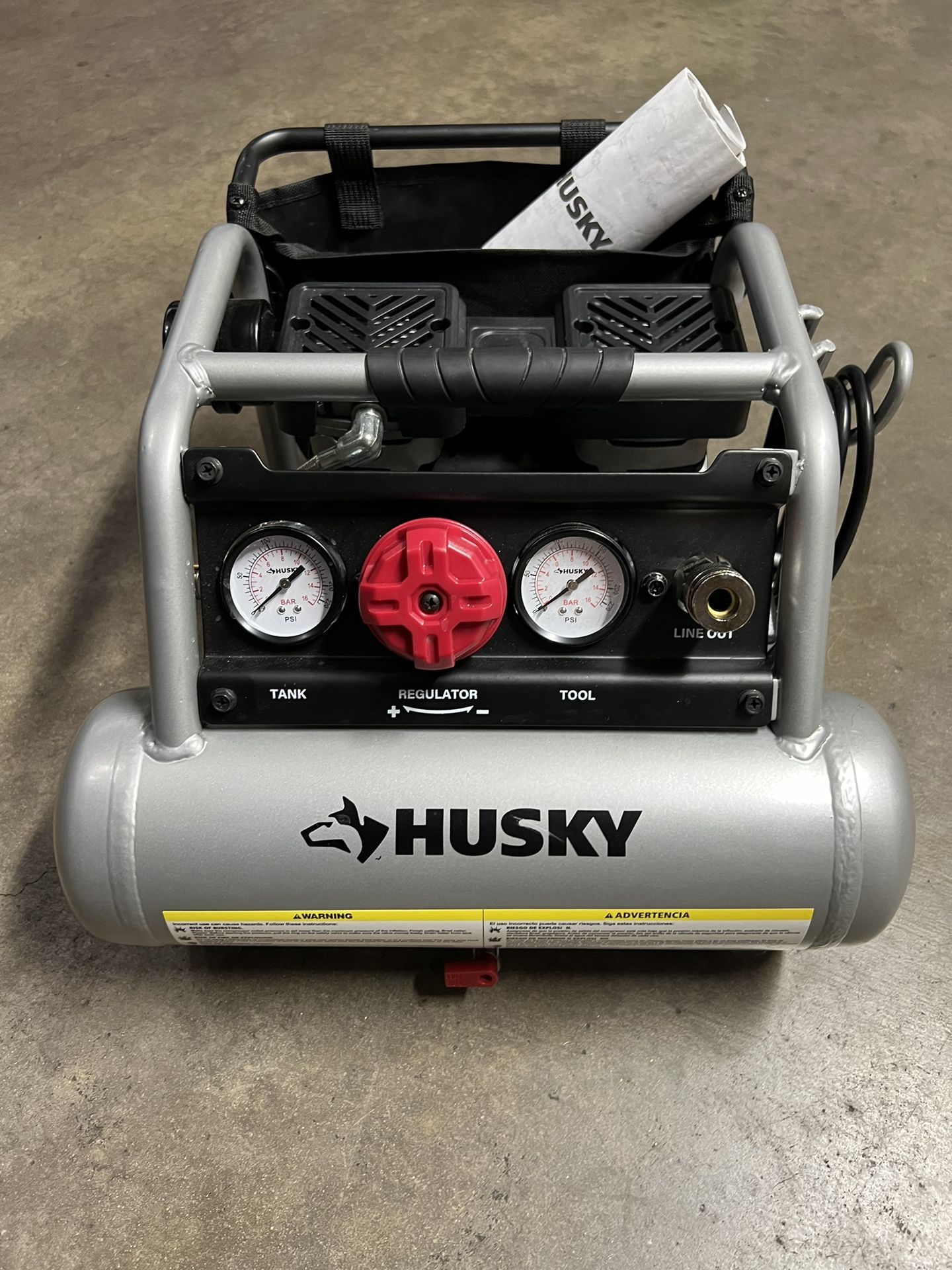 Husky   compressor  1 Gallon 