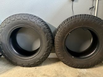 2 Yokohama Geolandar X-AT 37x13.50R20LT 127Q 10PR Tires Excellent Tread