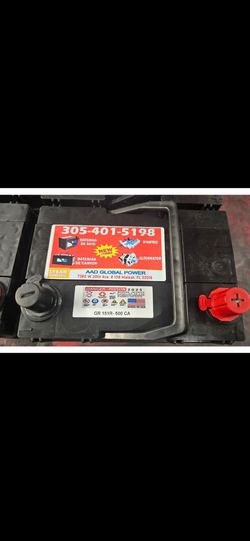 From group-151R, new battery for car, 1 year warranty