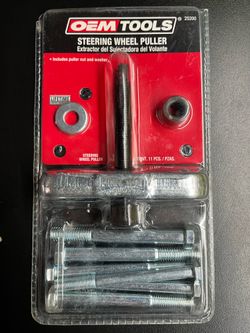 NEW Steering Wheel Puller Kit - OEMTOOLS 25200 - Fits Chevy Ford Toyota GM