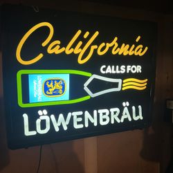 California Lowenbrau Beer Light 