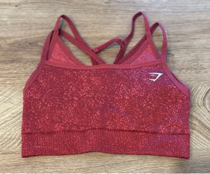 Gymshark Red Sports Bra