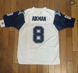 Aikman Throw Back Rush Cowboys Men Jersey