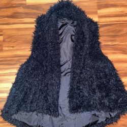 Fuzzy Vest Women 