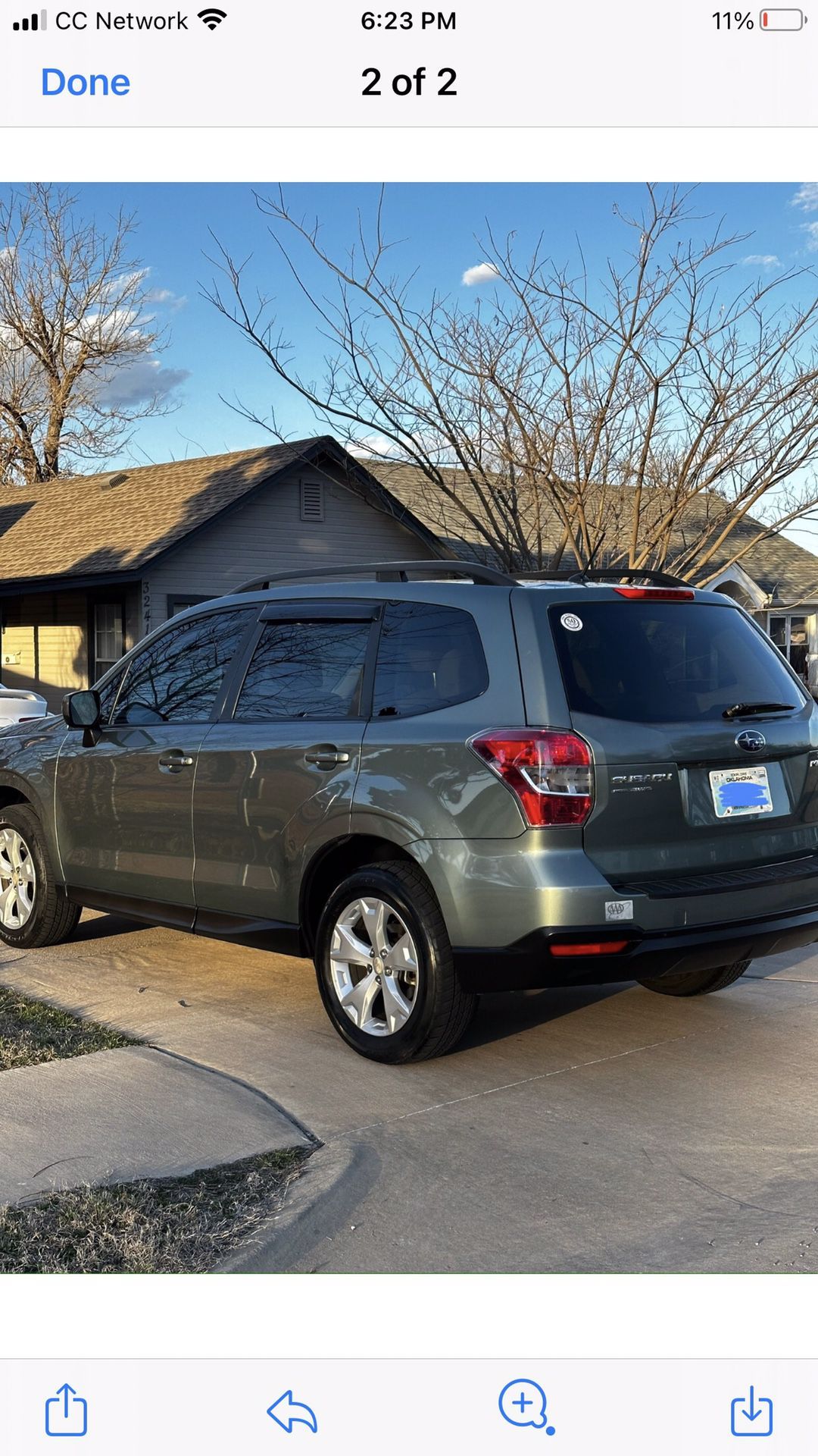 Subaru 2015. / 107,000 Miles $14,000