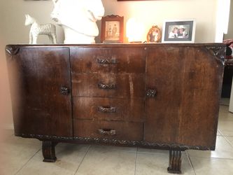 Antique buffet/ dining cabinet