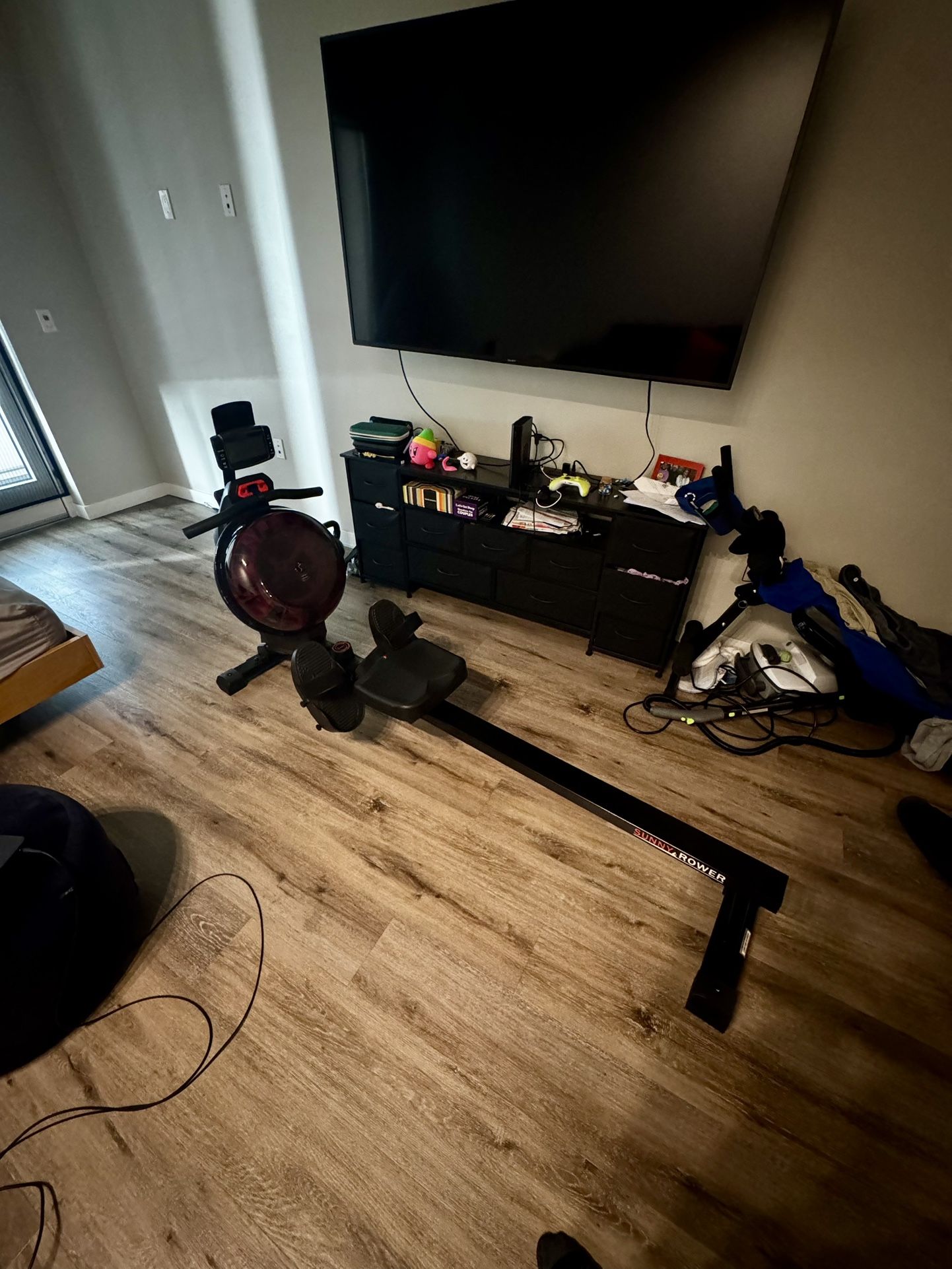 Hydro + Dual Resistance Smart Magnetic Water Rowing Machine