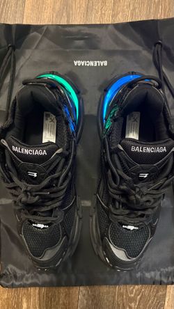 Balenciaga Runner Sneakers Black led