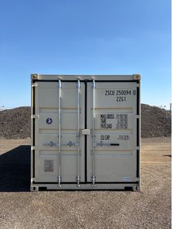 20 FOOT NEW 1-TRIP CONTAINER STD SHED,STORAGE,SHIPPING,CONEX