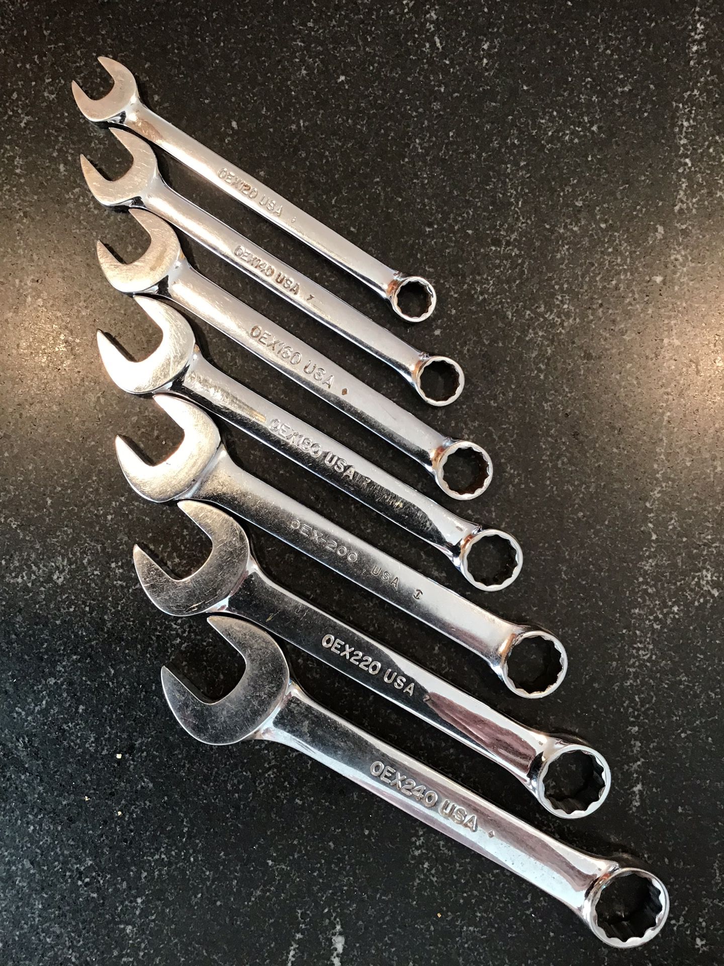 Snap-on short wrench set