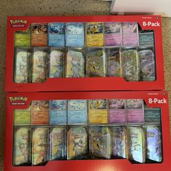 Pokemon Prismatic Evolutions Mini Tin Collection