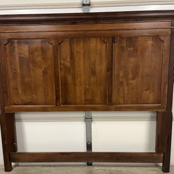 Queen Headboard - Maple Wood