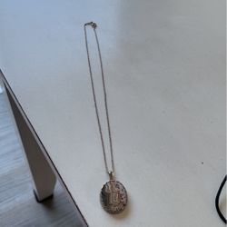 Beautiful Sterling Silver Necklace And Chain