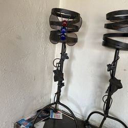 1 New Set Butterfly  Candle  Holder S