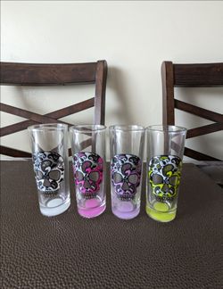 Halloween Skull  Shot Glasses