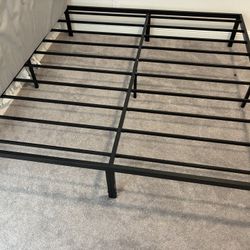 Bed Frame California King Size Metal $50