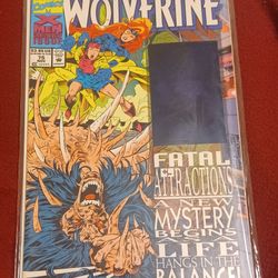 Wolverine #75 Blue Hologram Newsstand Edition 