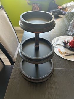 Home interiors 3 layer tray