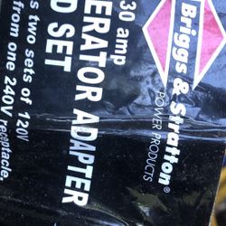 Extensión Cord Generator Adapter Cord Set