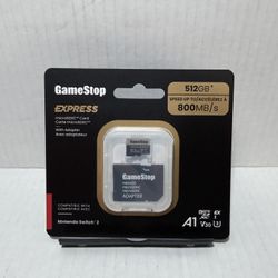 GameStop 512GB Express Micro SD Card for Nintendo Switch 2 memory sealed new