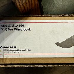 Sim Lab P1X Pro Wheeldeck Wheel Deck New