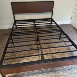 Full Bed Frame NO MATTRESS