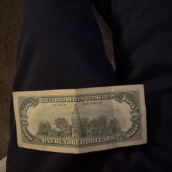 Old hundred Dollar Bill