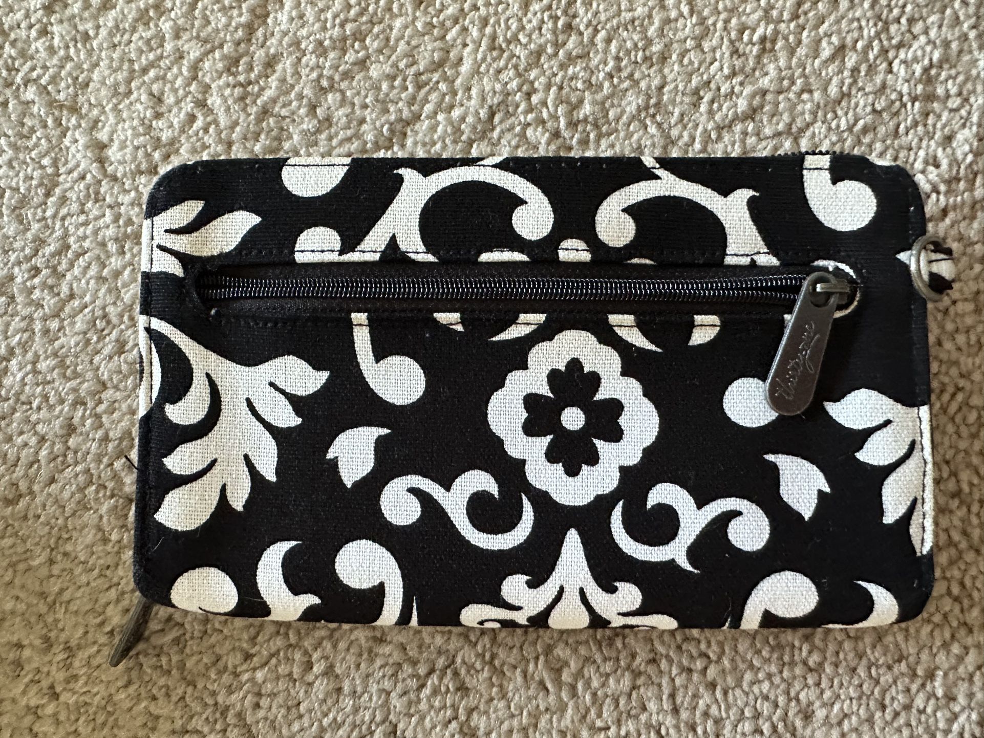 New Thirty One Perfect Cents Wallet Black Parisian Pop