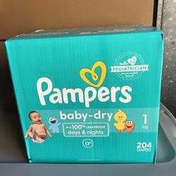  1 Pampers Baby Dry 204