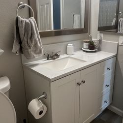 3 Piece Bathroom Hardware Set Chrome